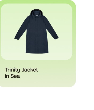 Trinity Jacket in Sea