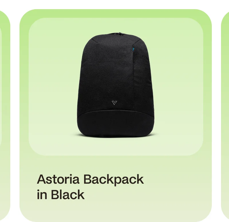 Astoria Backpack in Black