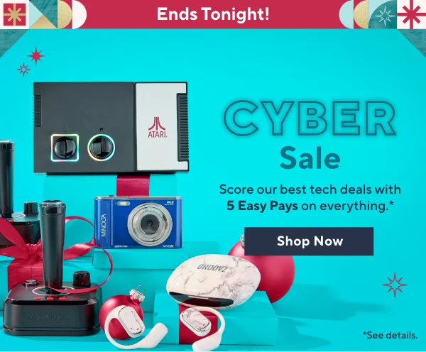 cyber sale ends tonight!