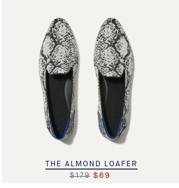 THE ALMOND LOAFER now $69
