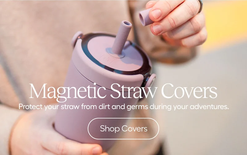 Magnetic Straw Covers, Protect your straw from dirt and germs during your adventures. - Shop Covers