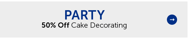 Party - 50% Off Cake Decorating