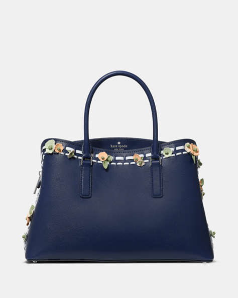 Thompson Street Floral Satchel Bag