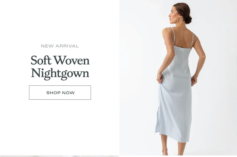 Shop The Soft Woven Nightgown