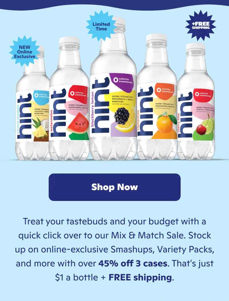 Treat your tastebuds and your budget with a quick click over to our mix & match sale.