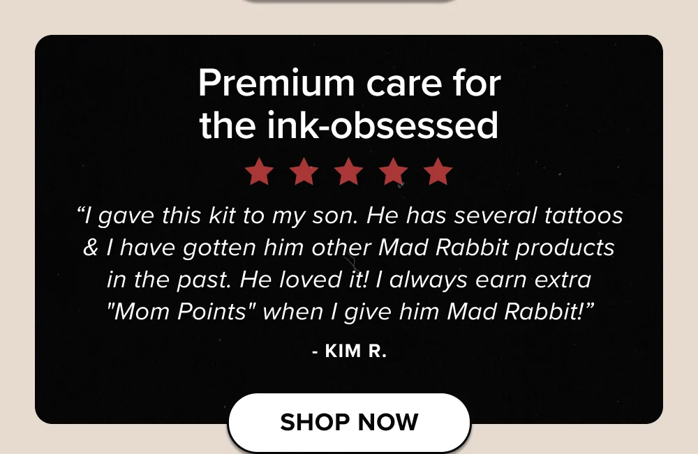 Premium care for the ink-obsessed [ SHOP NOW ]