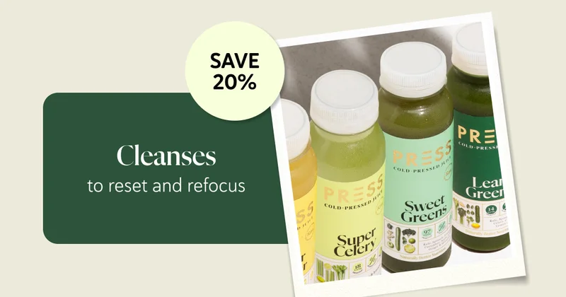 Cleanses to reset and refocus
