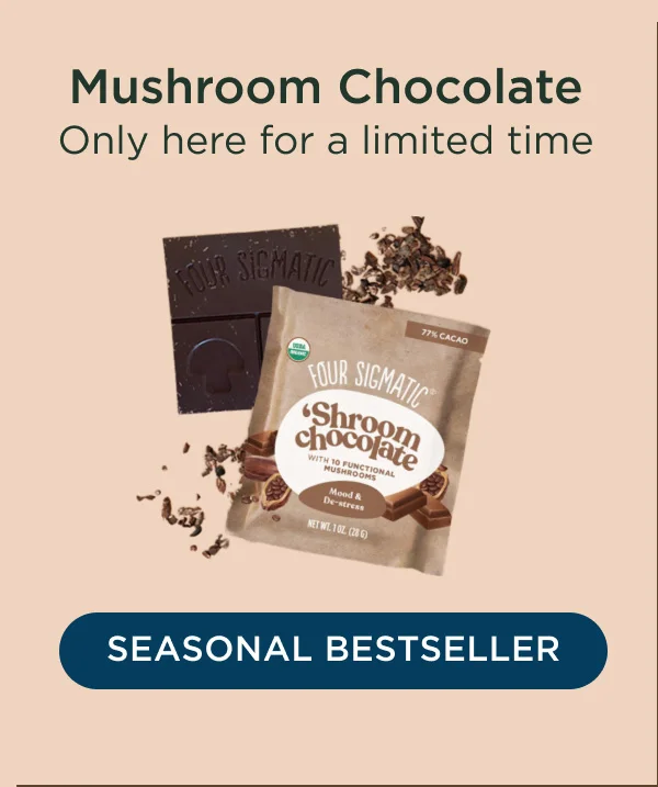 Mushroom Chocolate - Only here for a limited time - SEASONAL BESTSELLER