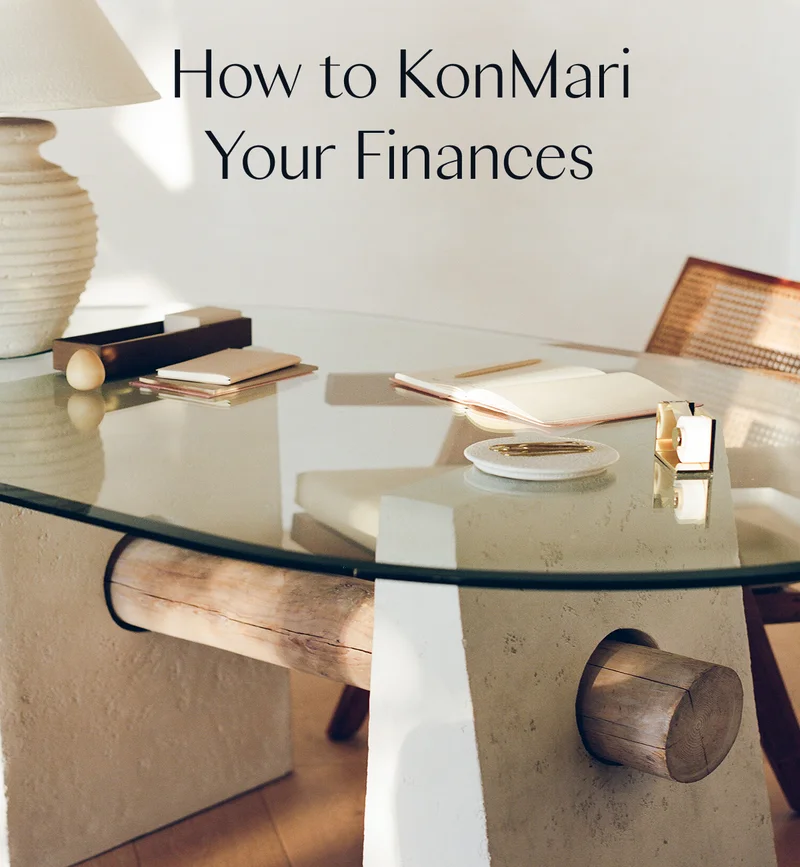How to KonMari Your Finances