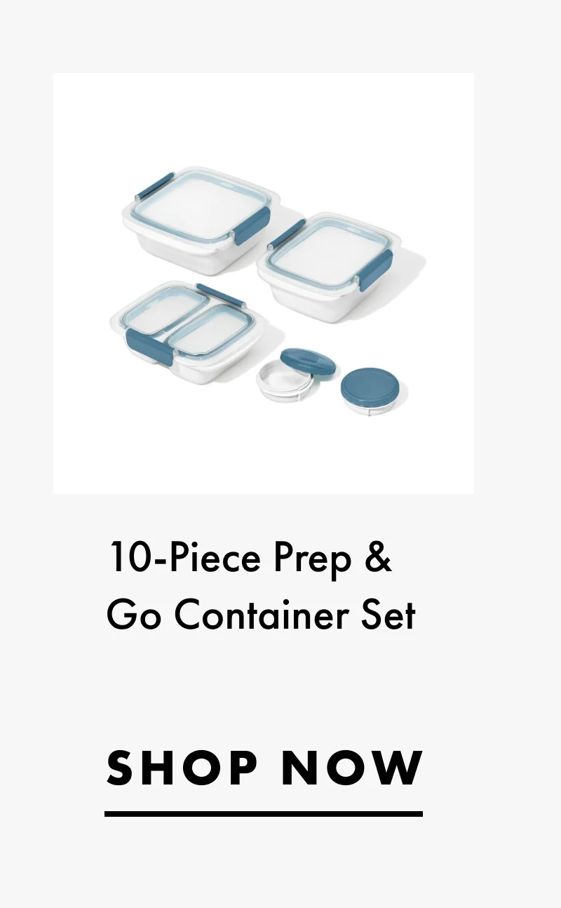 10-Piece Prep & Go Container Set | Shop Now