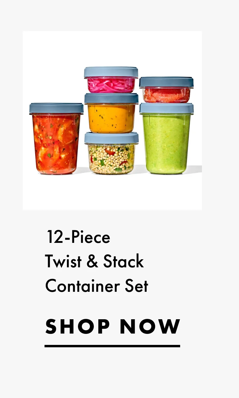 12-Piece Twist & Stack Container Set | Shop Now
