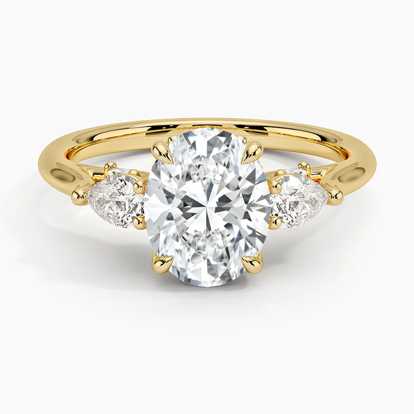 Secret Garden Gallery Three Stone Diamond Ring