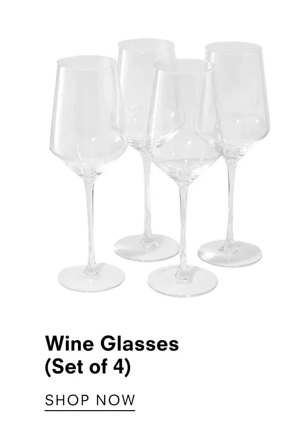 Wine Glasses (Set of 4)