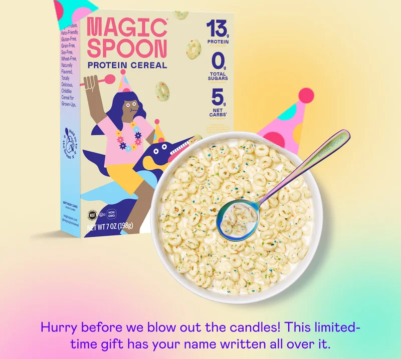 Hurry before we blow out the candles!