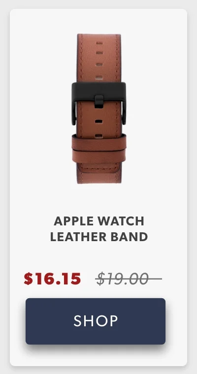Apple Watch Leather Band