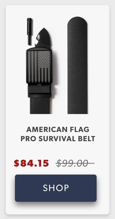 Shop American Flag Survival Belt