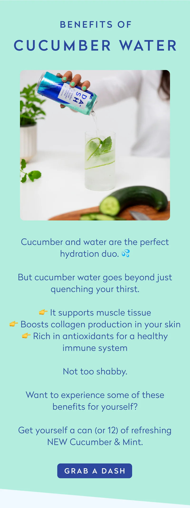 Cucumber just got cooler