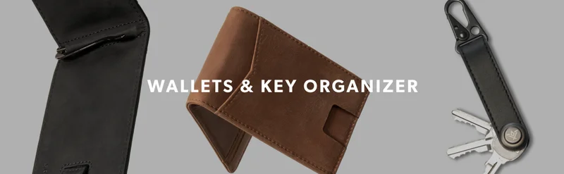 SHOP WALLETS & KEY ORGANIZER