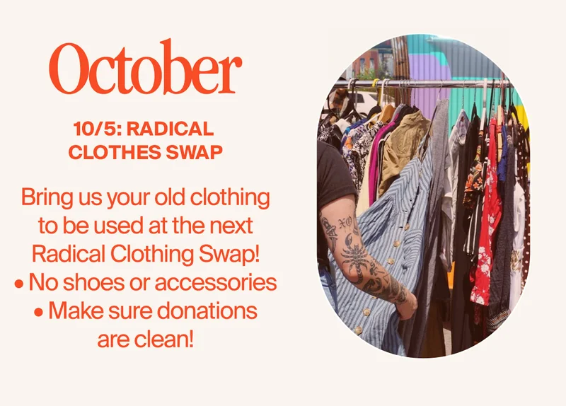 Radical Clothes Swap