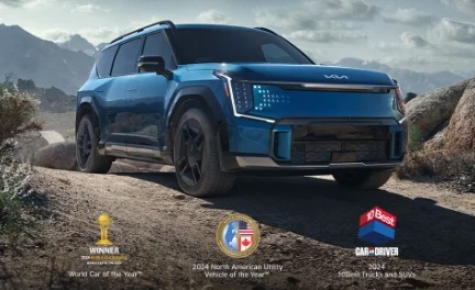 2024 World Car of the Year™ | 2024 North American Utility Vehicle of the Year™ | 2024 Car and Driver 10Best Trucks and SUVs