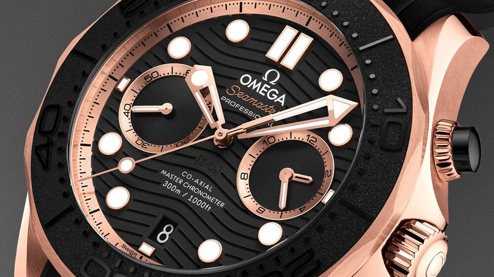 Focus on the dial of the watch 21062445101001