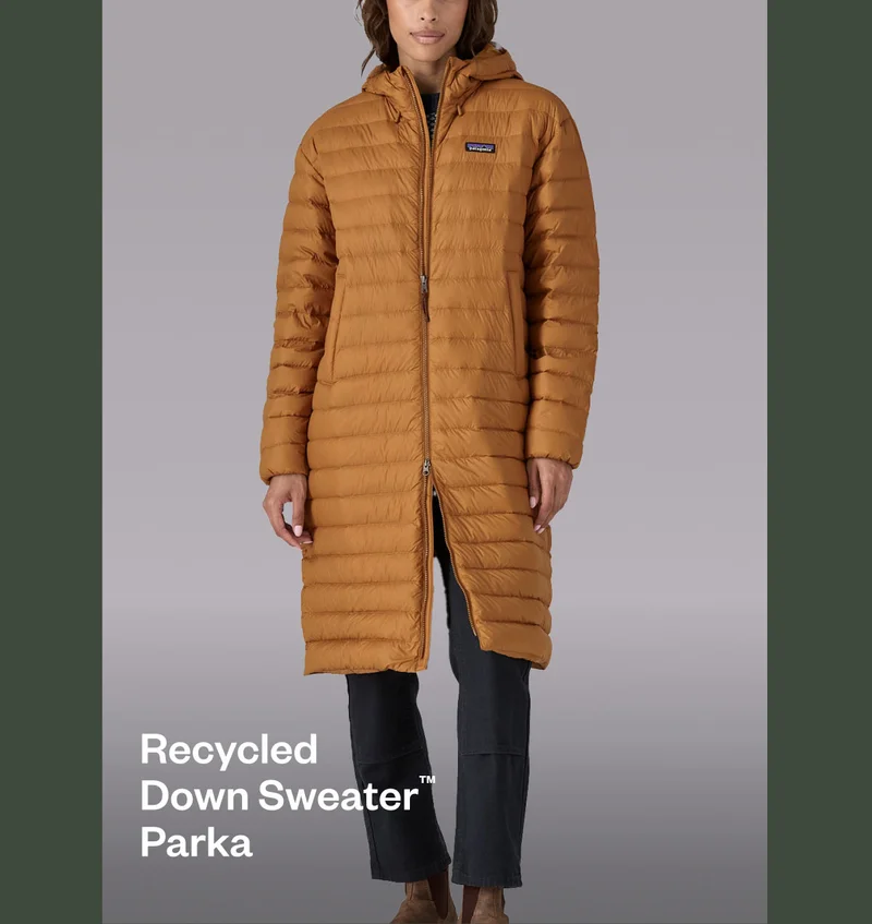 Women’s Recycled Down Sweater Parka