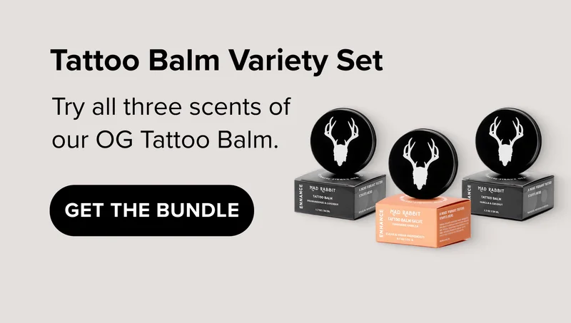 Tattoo Balm Variety Set  NEW Try all three scents of our OG Tattoo Balm.&nbsp; GET THE BUNDLE