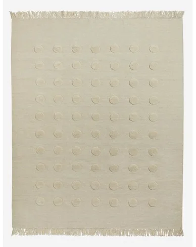 Kohta Flatweave Wool Rug by Sarah Sherman Samuel - Ivory / 8' x 10'