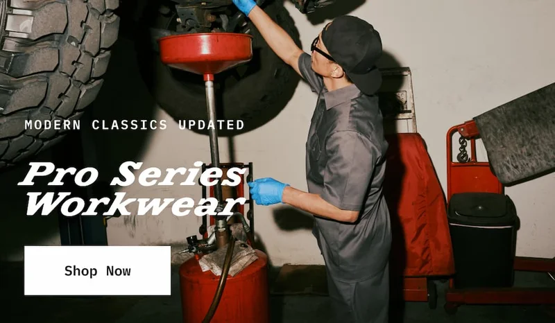 Pro Series Work Shorts. Classic workwear with added comfort and mobility.