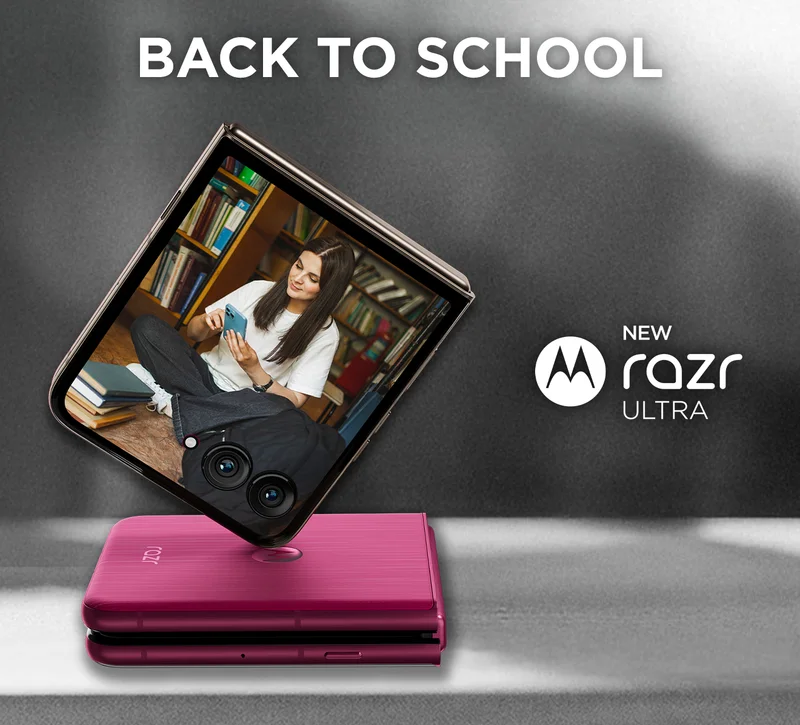 Back to School - new motorola razr ultra