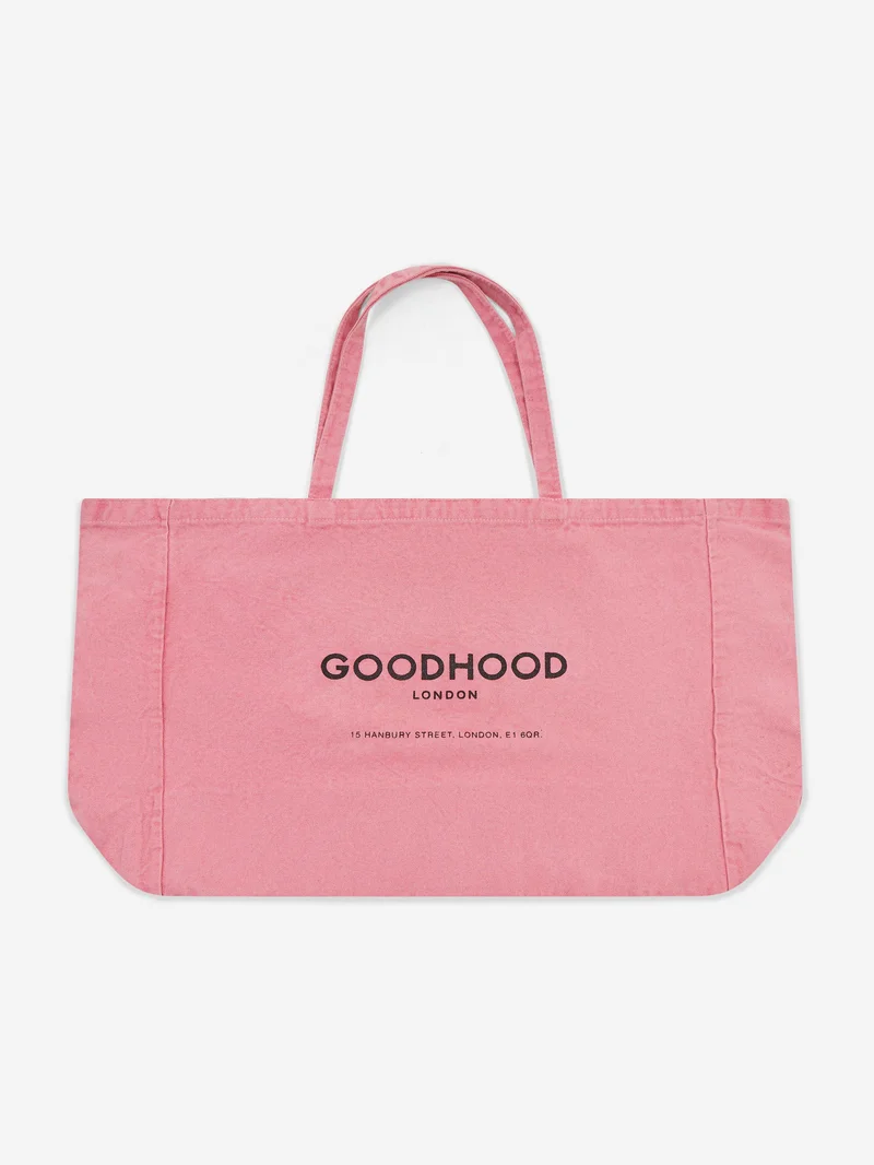 Image of Goodhood London Tote Bag Large - Pink