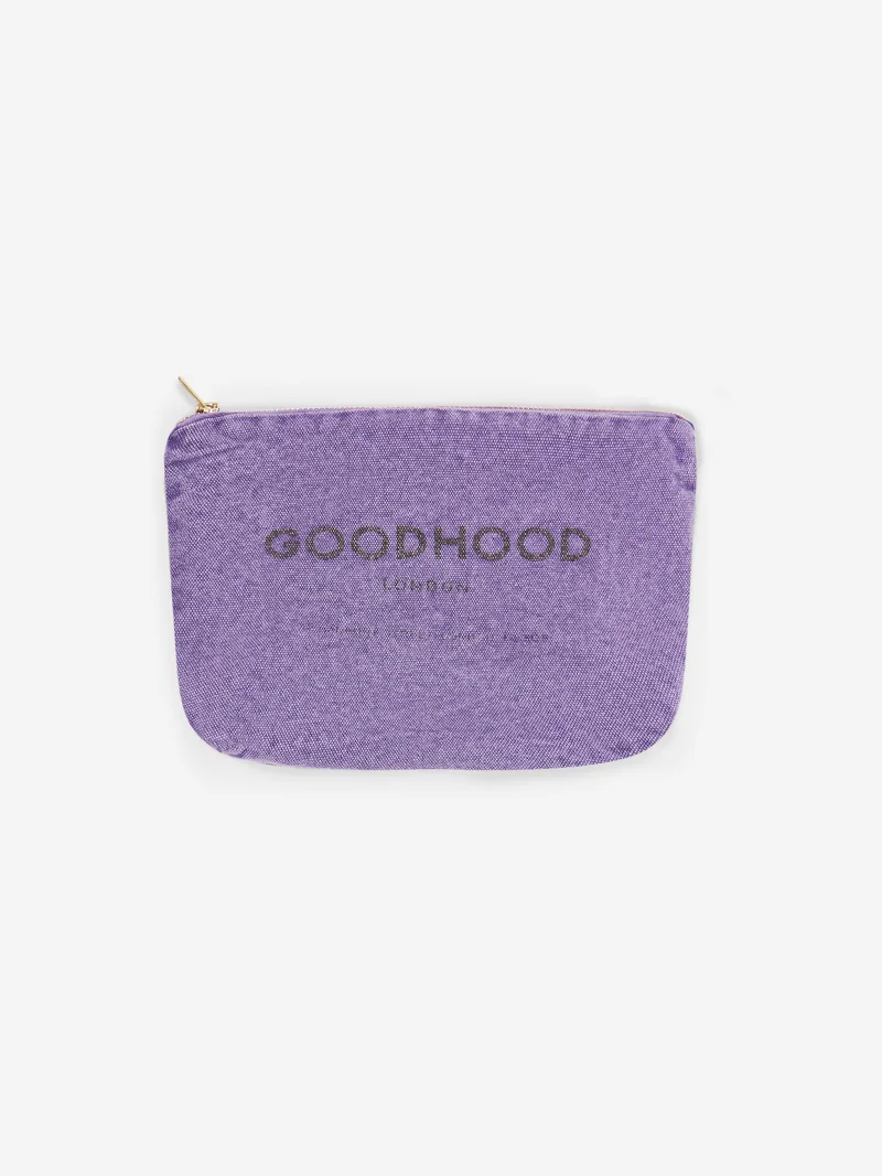Image of Goodhood London Zip Pouch - Lilac