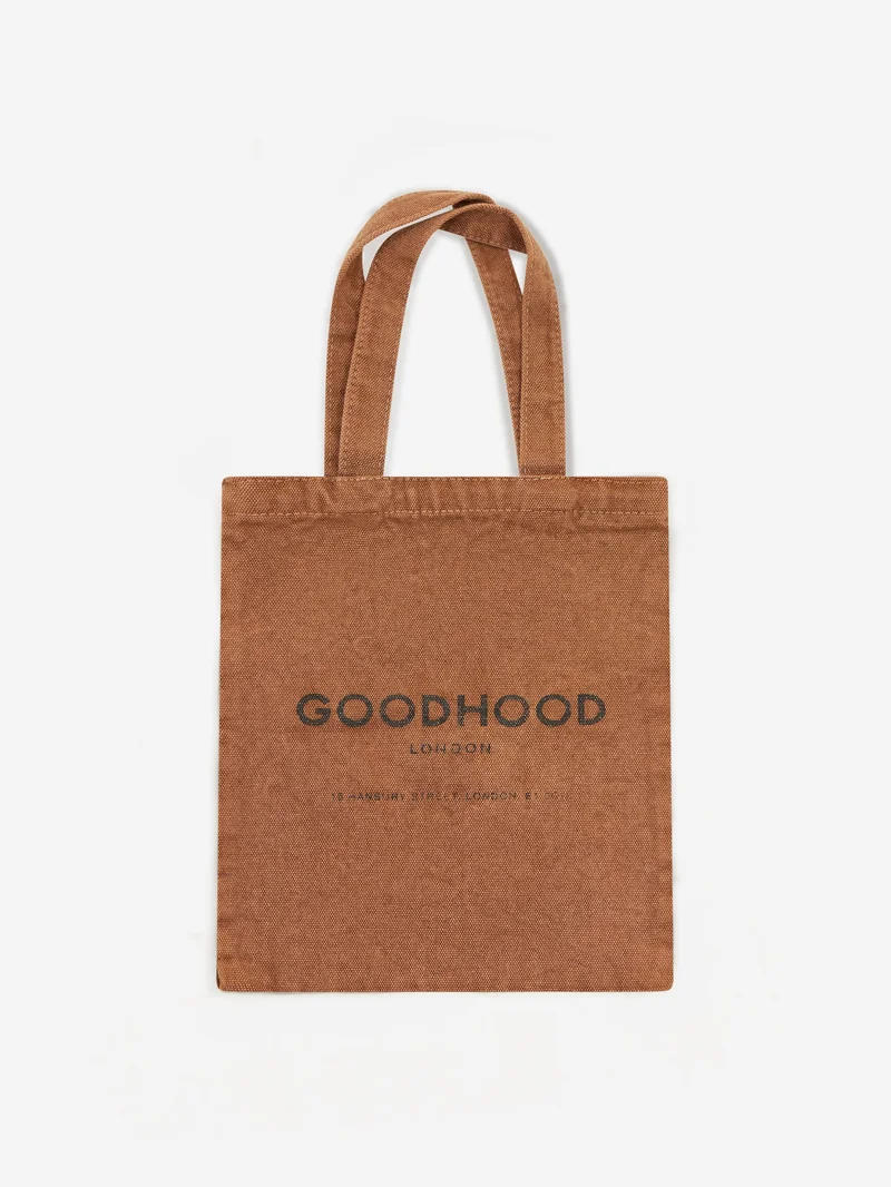 Image of Goodhood London Tote Bag Small - Brown