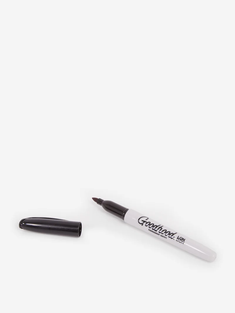 Image of Goodhood London Permanent Marker Pen - Black