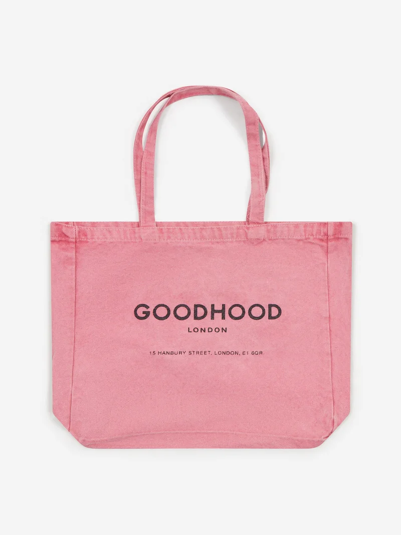 Image of Goodhood London Tote Bag Medium - Pink