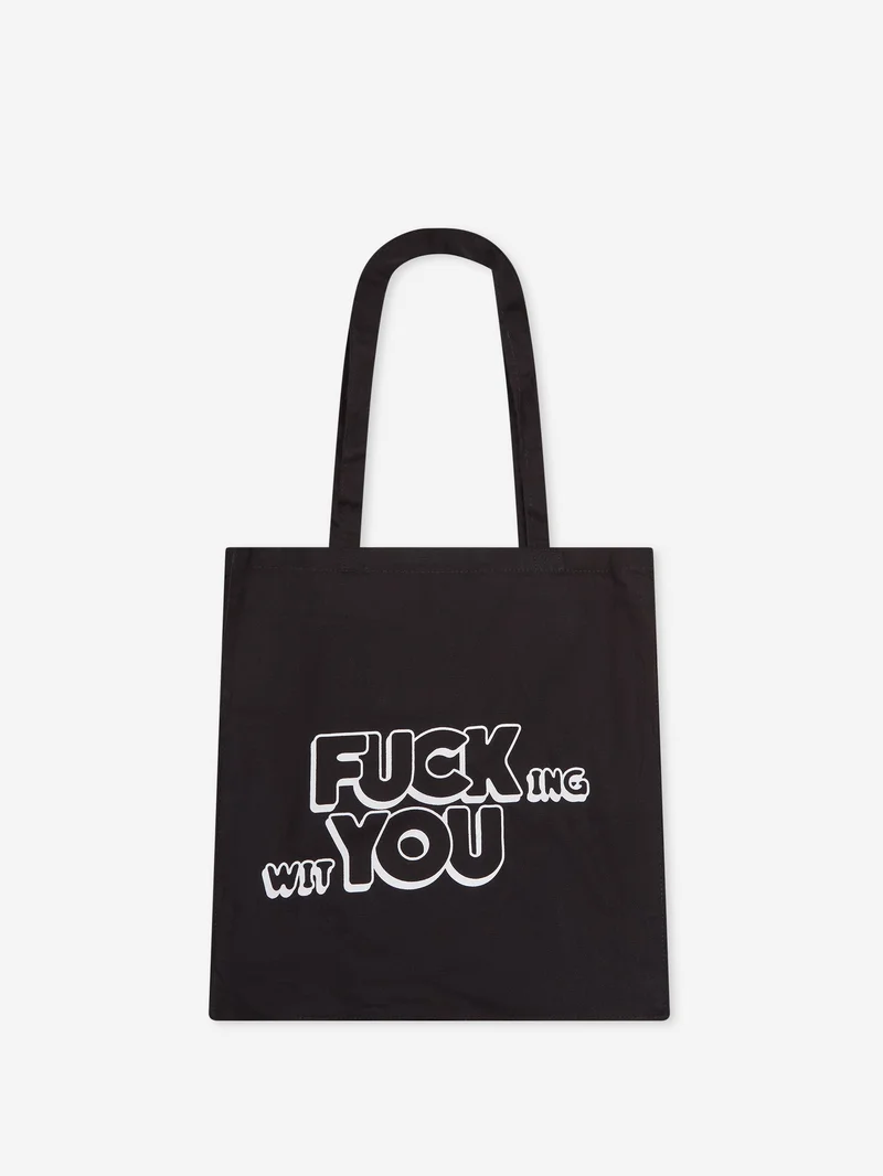Image of Goodhood London Fucking With You Tote Bag - Black