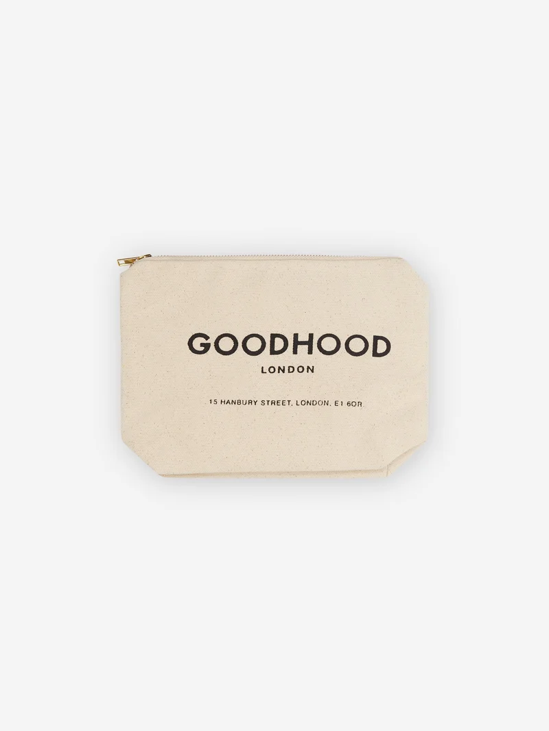 Image of Goodhood London Zip Pouch - Canvas