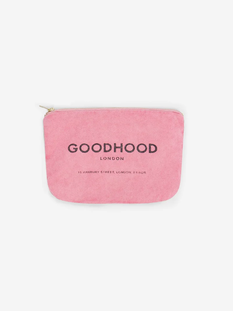 Image of Goodhood London Zip Pouch - Pink