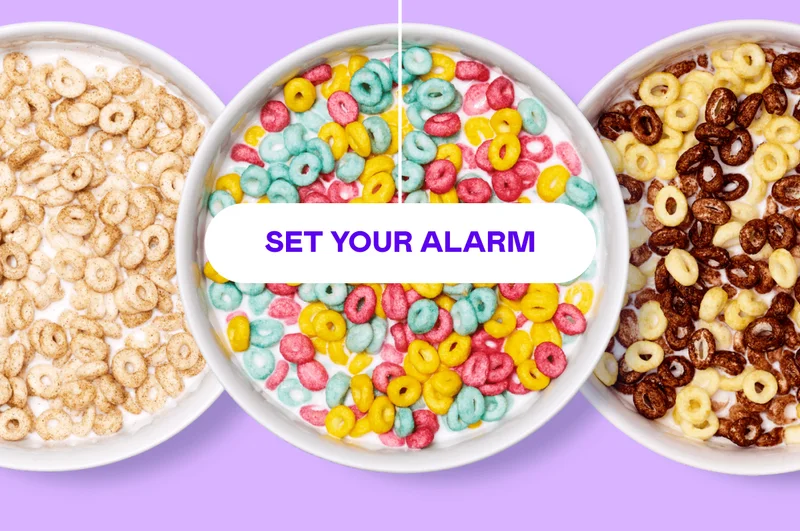 SET YOUR ALARM