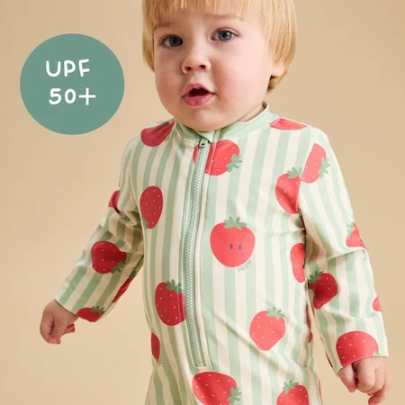 Strawberry One-Piece Rashguard