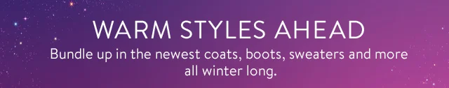 Warm Styles Ahead