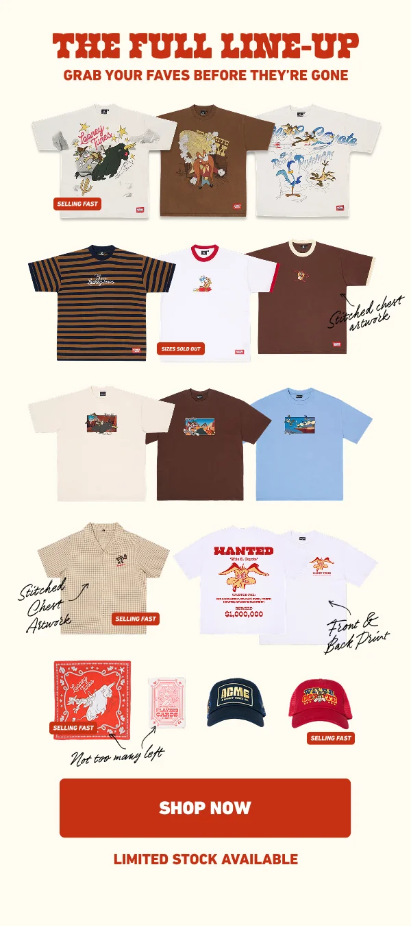 The full line-up