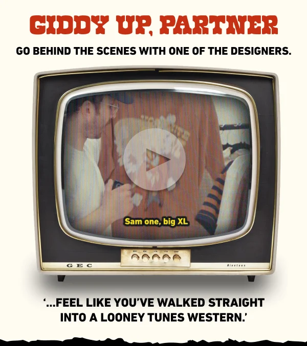 Go behind the scenes with one of the designers.