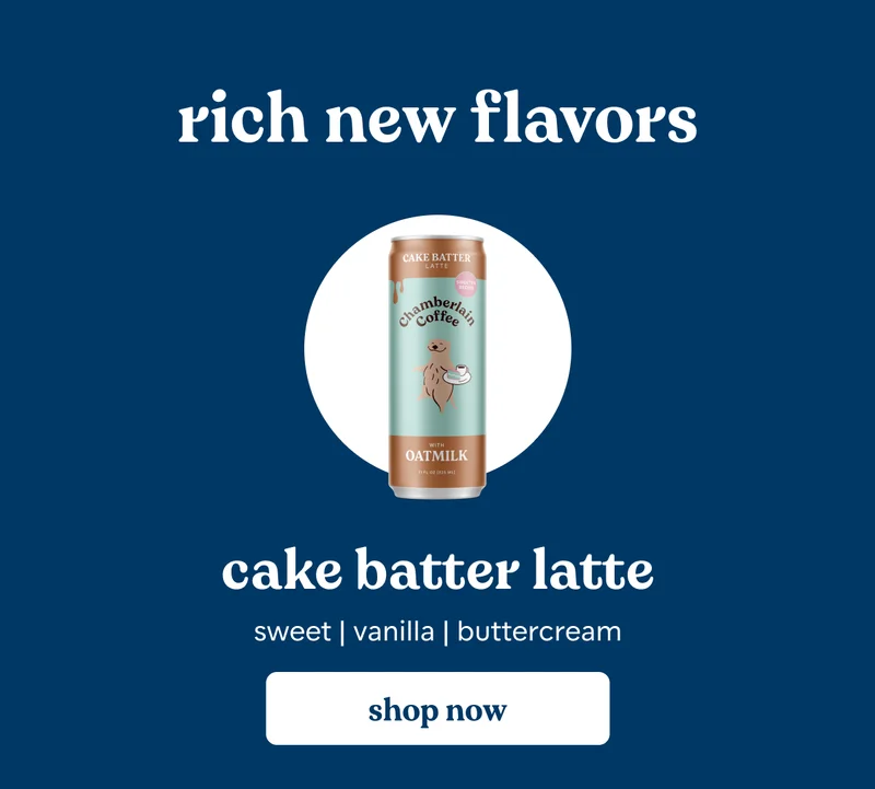 new canned lattes on gopuff