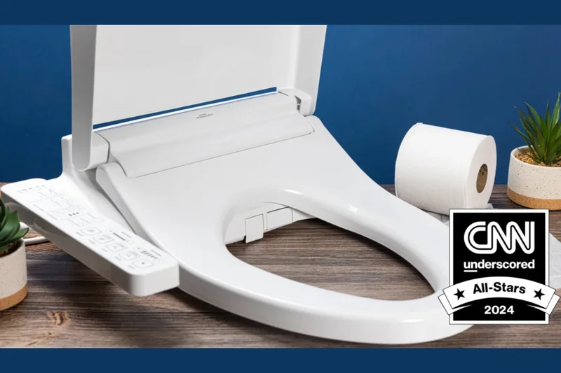 A TOTO C2 WASHLET beside the CNN Underscored logo
