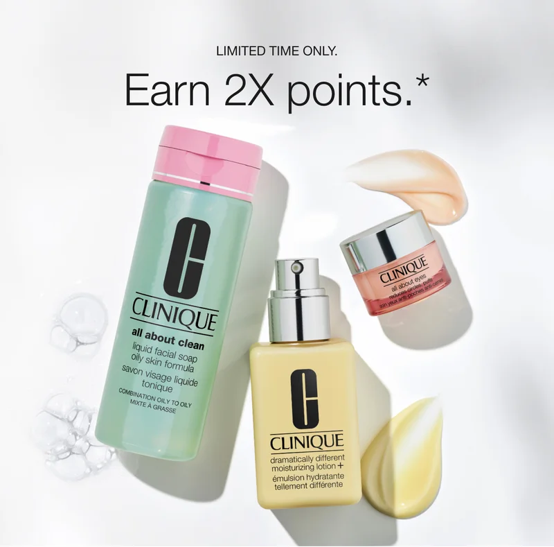 Limited time only. | Earn 2X points.*