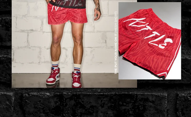 Mesh Short: The Put Your Name On Its