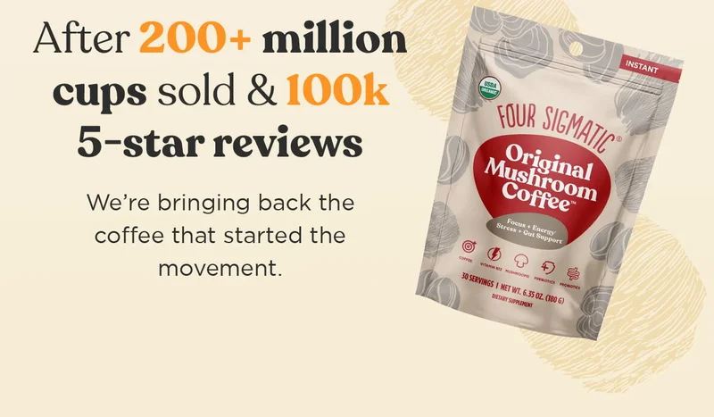 200+ million cups sold