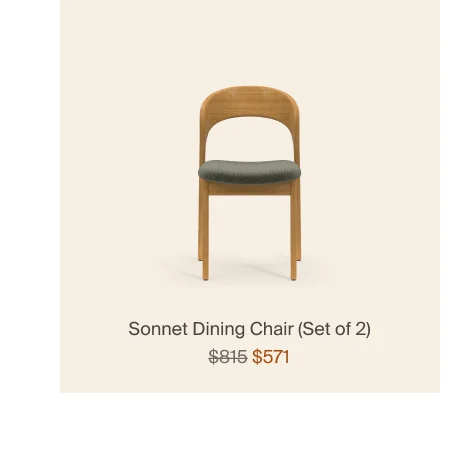 Sonnet Dining Chairs Sonnet Dining Chairs