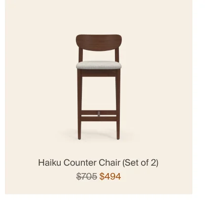 Haiku Counter Stool Haiku Counter Stool